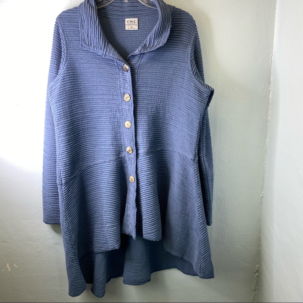 ***C.M.C by Colour Me Cotton Ribbed Jacket***L